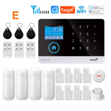 Сигналізація MULO PG-103 Wi-Fi + GSM | Розумна охоронна система для дому з Tuya Smart, Alexa, Google Assistant