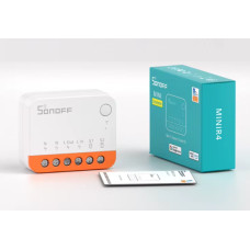 Розумне Wi-Fi реле Sonoff MINI R4 | Компактний перемикач з ESP32, eWeLink-Remote та підтримкою зовнішніх кнопок