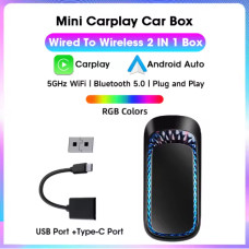 VTOPEK Carplay Auto Box | Бездротовий адаптер CarPlay та Android Auto для OEM систем