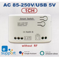 Wi‑Fi реле eWeLink 1CH AC 85–250V для розумного дому