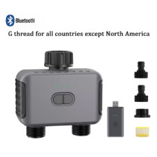 SGW08Z/B — Розумний Wi‑Fi таймер поливу з двома виходами, голосовим керуванням і хабом у комплекті SGW08Z/B — Розумний Wi‑Fi таймер поливу з двома виходами, голосовим керуванням і хабом у комплекті