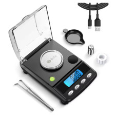 Мініатюрні ювелірні електронні ваги 20 г / 0.001 г із дисплеєм та аксесуарами