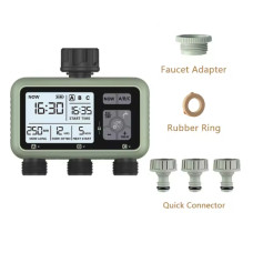 HCT-326 — Автоматичний таймер поливу на 3 зони з незалежними програмами HCT-326 — Автоматичний таймер поливу на 3 зони з незалежними програмами