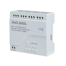 Wi-Fi реле на 4 канали 220V — модуль керування на базі eWeLink