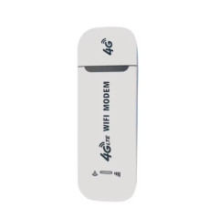 4G LTE Wi-Fi роутер 150Mbps з SIM-карткою та USB-інтерфейсом (Білий з сірим)