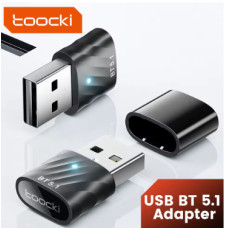 Toocki USB Bluetooth 5.1 адаптер для ПК, колонок, навушників, миші та клавіатури