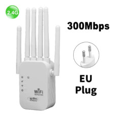 Дводіапазонний Wi‑Fi репітер 300Mbps (2.4GHz + 5GHz), 4 антени, 3 режими роботи – Repeater, AP, Router