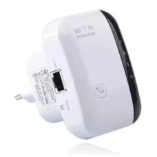 Універсальний Wi-Fi Репітер 802.11n (2.4GHz, WISP/AP), 300 Мбіт/с, підтримка WPA/WPA2/WEP, білий колір