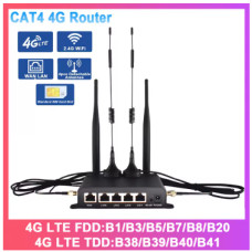 KuWFi WR181 — 4G LTE Wi‑Fi роутер з SIM-картою, 300 Мбіт/с, 4 знімні антени