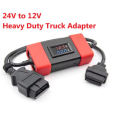 Адаптер 24V → 12V для вантажівок під OBD2 сканери Launch / Thinkdiag