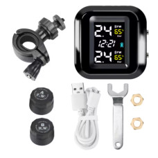 TPMS для мотоцикла з LCD-дисплеєм та зовнішніми датчиками (Type B)