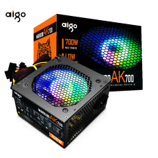 Блок живлення ПК Aigo AK 700W PC PSU Power 120mm Fan ATX Блок живлення ПК Aigo AK 700W PC PSU Power 120mm Fan ATX