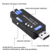 Промисловий USB–RS485/RS232 перетворювач CH343G з TVS, ESD, LED, захистом та запобіжником