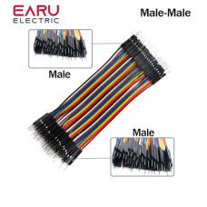 Набір Dupont-проводів Male–Male (штир–штир), 40 pin, довжина 20 см