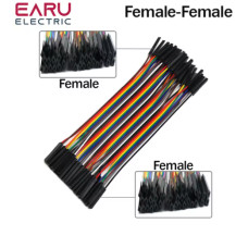 Набір Dupont-проводів Female–Female (гніздо–гніздо), 40pin, довжина 10 см