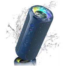 Портативна Bluetooth-колонка Ortizan X8 Pro 40W, IPX7, LED-підсвітка, 30 годин роботи, еквалайзер, TWS, Синя