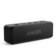 Портативна Bluetooth-колонка Anker SoundCore 2, 12 Вт, 24 год, IPX7, чорна Портативна Bluetooth-колонка Anker SoundCore 2, 12 Вт, 24 год, IPX7, чорна