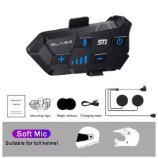 Y10 (ST1 Soft MIC) — Bluetooth 5.3 гарнітура для мотоциклетного шолома з водозахистом IPX6