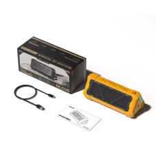 Портативна Bluetooth-колонка MLOVE P3, 40Вт, IP67, RGB-підсвітка, Bluetooth 5.3, microSD Жовтий Портативна Bluetooth-колонка MLOVE P3, 40Вт, IP67, RGB-підсвітка, Bluetooth 5.3, microSD Жовтий