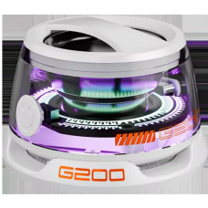 Портативна Bluetooth-колонка VIKEFON G200, BT 5.3, RGB-підсвітка, магнітне кріплення, Білий