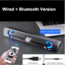 Salange Sound Bar P111 — стерео Bluetooth-колонка для проєкторів, ПК, ноутбуків, телефонів (wired bluetooth)