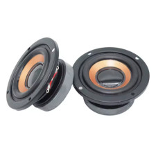 Комплект 2 шт. 63 мм динаміків 4 Ом 5 Вт (басові динаміки для Bluetooth колонок, DIY акустики, портативних систем)