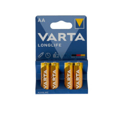Батарейки Varta Longlife AA 1.5V 4 штуки