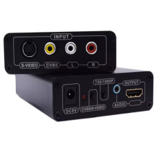 Конвертер Composite/S-Video в HDMI 1080p з аудіо