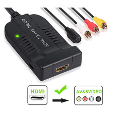 HDMI в AV-S-Video адаптер (підключення сучасних HDMI-пристроїв до старого AV) AS SHOW