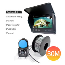 Підводна рибальська камера 4.3″ LCD, 120°, нічне бачення