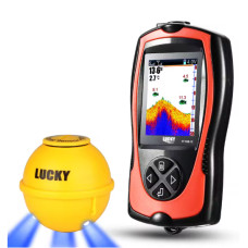 Ехолот Lucky Sonar FF1108-1CWLA (портативний, бездротовий сенсор, акумуляторний, до 73 м)