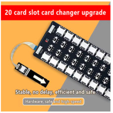 UTHAI T13 адаптер для SIM-карт (20 слотів, зовнішній мультикартридер для Android, USB 3.2)