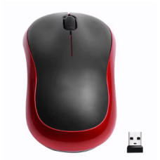 Бездротова миша 2025 New (2.4GHz, 1000 DPI, тиха, 65 г) Червона Бездротова миша 2025 New (2.4GHz, 1000 DPI, тиха, 65 г) Червона