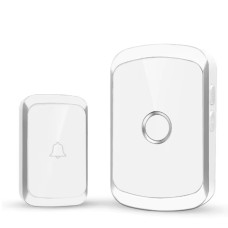 Розумний бездротовий дверний дзвінок Smart Wireless Doorbell (300 м, 60 мелодій, Сріблястий)