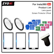 Комплект захисту для Insta360 X4 (2× захист лінз + 2× захист екрана) Комплект захисту для Insta360 X4 (2× захист лінз + 2× захист екрана)