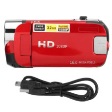 Цифрова камера D90 16MP 1080P, 2.4'' (червона)