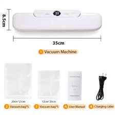 Вакуумний пакувальник SaengQ білий Вакуумний пакувальник SaengQ білий