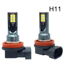 LED-лампи для авто і мотоцикла QuYooLy H11 3000K Golden