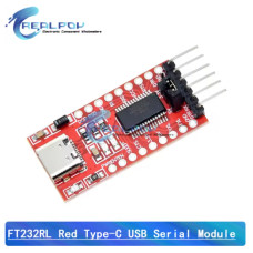 Модуль перетворювач FT232RL USB–TTL (адаптер 3.3V/5V для Arduino, STM, ESP) — версії Type-C