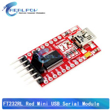 Модуль перетворювач FT232RL USB–TTL (адаптер 3.3V/5V для Arduino, STM, ESP) — версія Mini USB порт
