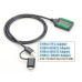 Промисловий USB–RS232/485/422/TTL ізольований конвертер PCM-KW-469 (FT232RL, USB-C/USB-A, 4-в-1)