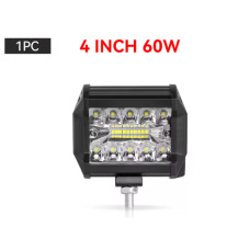 LED робочі фари (60W 12V/24V, для авто, трактора, човна, SUV, ATV, 4x4)