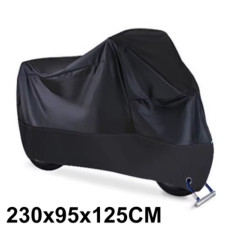 Водонепроникний чохол для мотоцикла Black XL