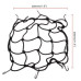 Мотосітка для багажу з 6 гачками (універсальна сітка для мотоцикла, скутера, квадроцикла, чорна, 30×30 см) Мотосітка для багажу з 6 гачками (універсальна сітка для мотоцикла, скутера, квадроцикла, чорна, 30×30 см)