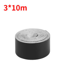 Вінілова плівка для авто 3 см — глянцева чорна, 10 м (захисна та декоративна)