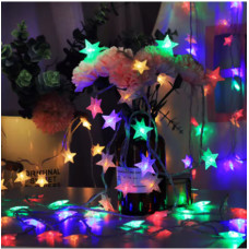 LED гірлянда «Зірки», 3 м, 20 LED, Multicolor, 220V