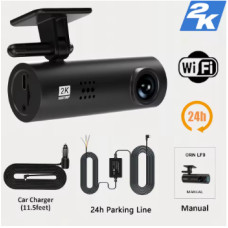 K2 Mini 24H – 2K відеореєстратор з Wi-Fi, G-сенсором та суперконденсатором