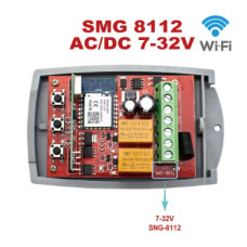 Смарт-приймач SMG-8112 TUYA WiFi + 433 МГц (7–32V)