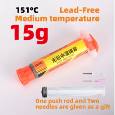 Паяльна паста середньотемпературна XH-ZG151-15г