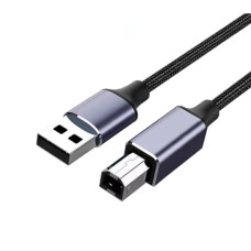 Кабель принтера USB A to USB B 2.0, довжина 1 м — для підключення принтерів, сканерів і МФУ до комп’ютера Кабель принтера USB A to USB B 2.0, довжина 1 м — для підключення принтерів, сканерів і МФУ до комп’ютера